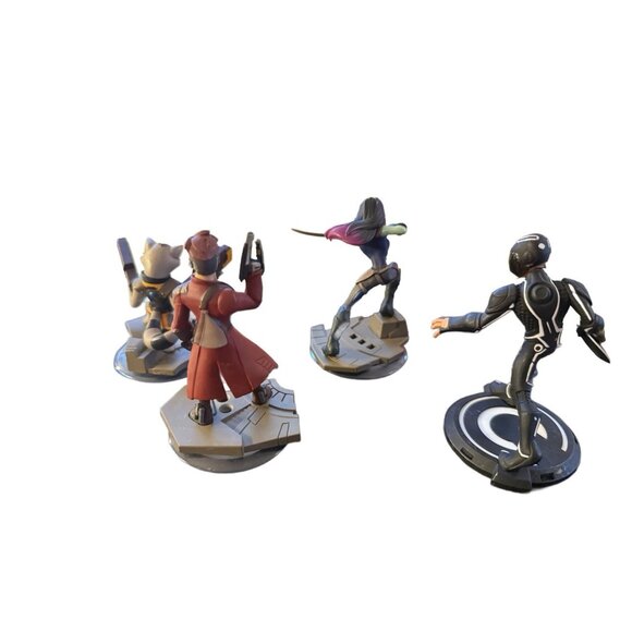 LOT Bundle - 4 DISNEY Figures Character MARVEL - Picture 2 of 6